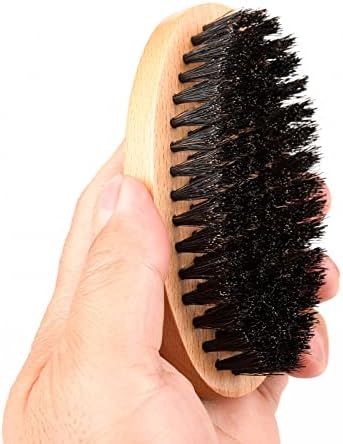 Soft Boar Bristle Beard Brush for Men - Image 4
