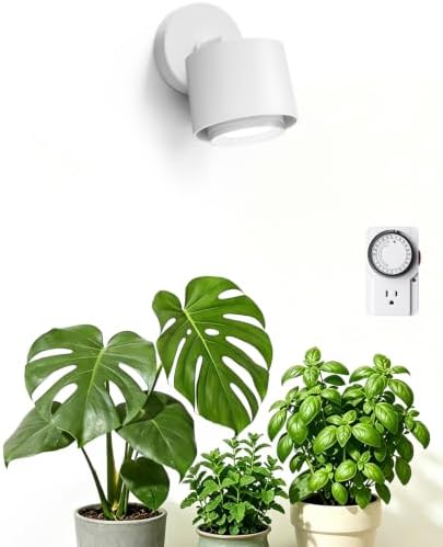 Barrina TR40A Track Grow Light, 5000K 40W, White Cover, 1-Pack by Barrina