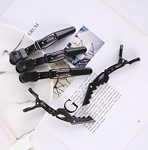 HH&LL 30pcs Alligator Styling Sectioning Hair Clips (Black) - Image 6