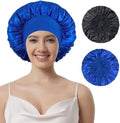 2pcs Satin Bonnet for Sleeping, Silk Hair Sleep Bonnets for Women by Simapu