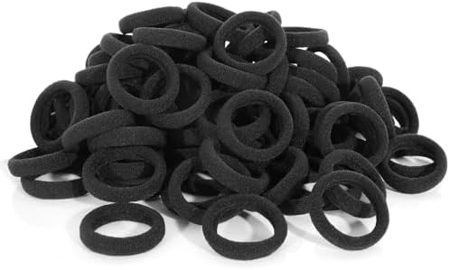 Baby Hair Ties, Elastic Hair Bands for Girls Kids, Toddler Ponytail Holders - Image 3