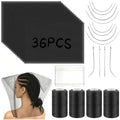 36Pcs Hair Net for Sew in Weave Kit 16 Black Weaving Nets for Sew in by Unknown