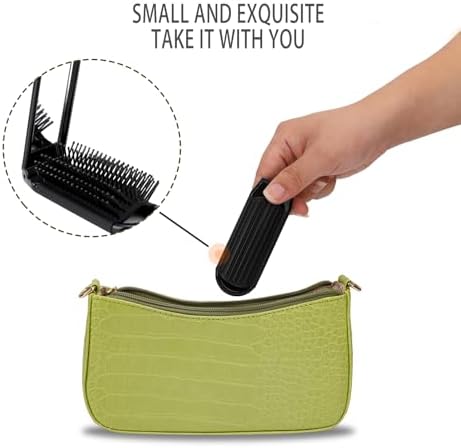 Portable Travel Hair Brush, Small Foldable Hairbrush for Women and Men - Image 5