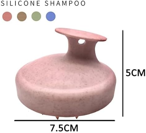 INVODA 4PCS Scalp Massage Brushes Ultra-Soft Silicone Shampoo Brushes for Deep Cleaning & Relaxation – Gentle Hair Care for All Hair Types (Men, Women, Pets) Ergonomic Shower Brush Set - Image 3