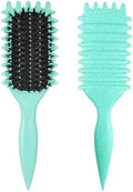 1 PCS Curly Hair Brush, Curl Defining Brush (Green) by Unknown