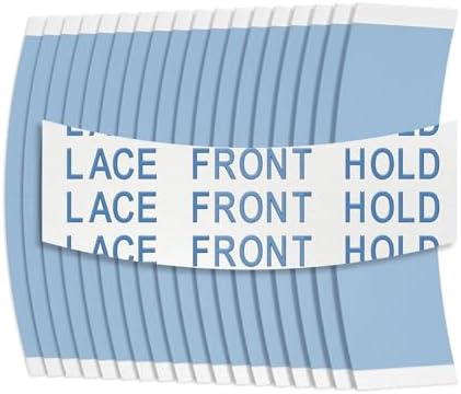 Sunshine Tape Blue Liner Lace Front Hold Wig Tape, Back Curve (108 pcs) by SunshineTapeProducts
