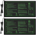 2 Pack 10"x20" Durable and Waterproof Seedling Heat Mat, ETL Listed by Unknown