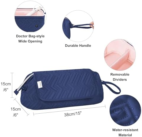 Leuded Hair Tools Travel Bag with Heat Resistant Mat for Shark Airwrap - Image 4