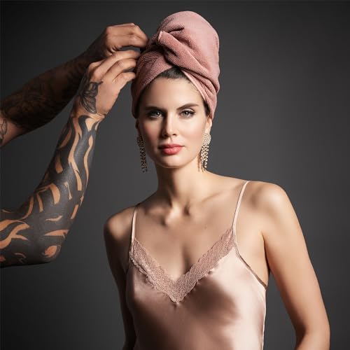Fromm Softees Microfiber Salon Hair Towels for Hairstylists, Barbers, Spa, Gym in Terracotta, 16" by 29", 10 Count Perfect Hair Care Towel for Drying Curly, Long, Wavy Hair - Image 3