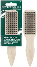 EcoTools Mini Slick Back Hair Brush, Travel Brush, 1 Count by EcoTools
