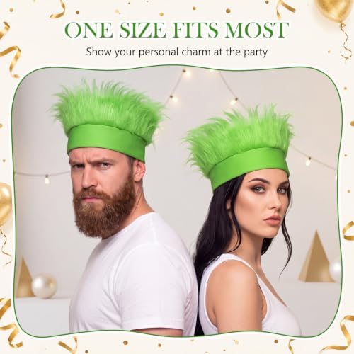 Crazy Wig Hairy Headband Hat - Image 6
