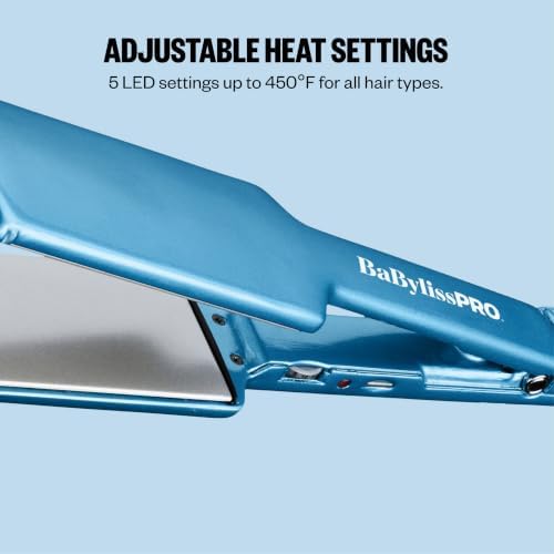 BabylissPRO Nano Titanium Ultra-Sleek Hair Straightener, Flat Iron for All Hair Types - Image 4