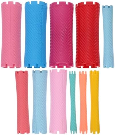 DOITOOL Heated Hair Curlers and Rollers - 100pcs Curly Styling Tools for No Heat Curls, Reusable Hair Perm Supplies by DOITOOL