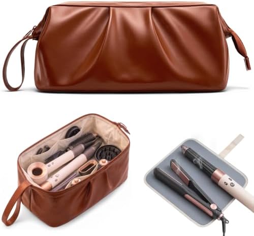 Hair Tools Organizer Travel Bag for Dyson Airwrap, with Heat Resistant Mat by Unknown