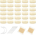 30pcs Hair Extension Clips U-Shape Stainless Steel Wig Clip, Beige by FeiHong