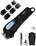 TCMKY Hair Clippers for Men Cordless&Corded Barber Clippers for Hair Cutting & Grooming Professional Hair Trimmer for Men Rechargeable Hair Trimmer Kit for Household(Black) by DESIGNFORDAILYMALEHAIRCUT