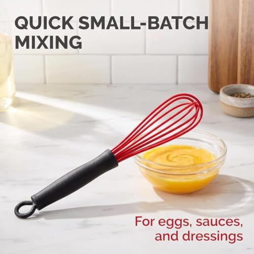 6 Pcs Mini Whisks for Hair Dye Color Mixing, 7 x 1.2 In, Balloon Salon Barber Hairdressing Hair Color Dye Cream Whisk Kitchen, Mixer Tool for Blending, Whisking, Beating and Stirring - Image 3
