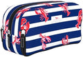 SCOUT 3-Way Toiletry Bag for Women - Travel Makeup Organizer, Catch of Day by SCOUT