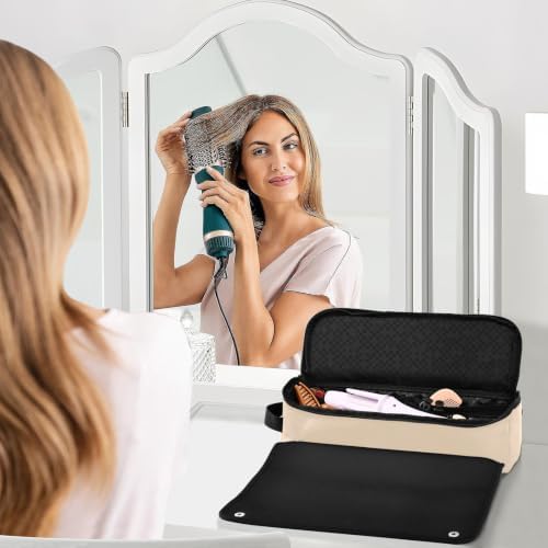Yuiboo Hot Hair Tool Storage Bag with Heat Resistant Mat - Image 6