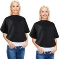 Syhood 2 Pcs Makeup Cape Shorty Waterproof Haircut Cape for Women Men by Syhood