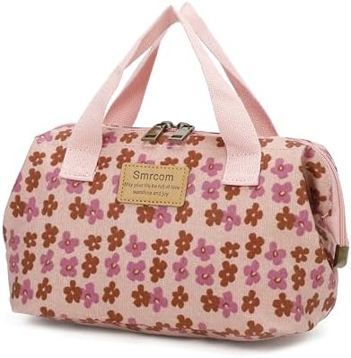 Makeup Bag Cosmetic Bag For Women Girl Travel Makeup Bag Toilet Bag Zipper Organizer Bag Waterproof by Smrcom