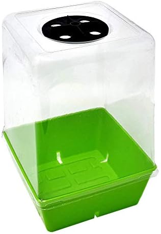 Bootstrap Farmer 5x5 Humidity Dome 5.5" Tall - 40-Pack - Microgreens, Propagation Seed Starter Lid, Seed Starting Germination Dome - Image 2