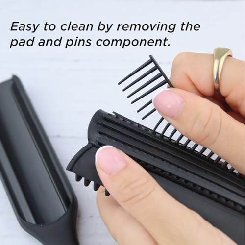 Denman D3 Original Curl Definer & Styler, Curly Hair Brush for Women & Men – 7 Row Detangling & Curl Defining Brush for Smooth Defined Curls - a precision Styling Brush for straight hair - Image 6