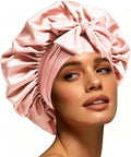 Silk Bonnet for Sleeping Women Satin Cap Reduce Frizz & Hair Breakage by Unknown