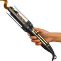 ZAVAREA Automatic Rotating Curling Iron for Long Hair by ZAVAREA