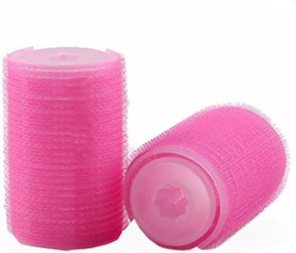 2PCS Double-Layer Bangs Hair Curlers Roller Hair Styling Tools, Pink - Image 2