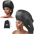 Hooded Drying Bonnet for Curly Hair,Upgraded Double Tubes Diffuser Cap,Even Heat Distribution,Hairstyling Dryer Cap for Women,Hooded Hair Dryer, by MEELUKYAYA