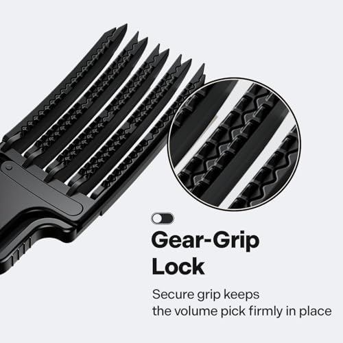 DASHU Daily Volume Pick – Root Lift Comb for Hair Volume Clip, Volumizing Hair Styling Tool for Men & Women, Heat-Resistant Texture Comb for Fluffy Bangs & Heatless Curls - Image 6