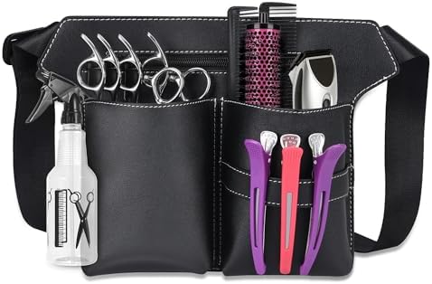 Noverlife Hairdresser Scissor Bag, Barber Waist Pouch for Hair Salon by Noverlife