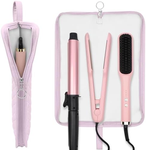 2-in-1 Heat Resistant Mat & Storage Bag for Hair Tools by Youlyveaw