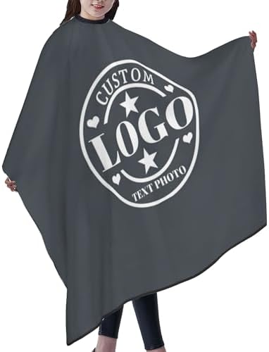 Custom Barber Cape Customized Haircut Capes Logo Text Photo Salon Hairdressing Apron for Home and Barbershop - Image 3