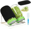 2000ML Seed Sprouting Kit, 2 Sprouts Growing Kits, Large Sprouting Jar Kits by Lulonpon