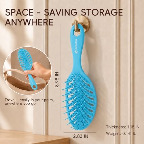 Vented Detangling Hair Brush – Fast Blow Drying, All Hair Types - Image 4