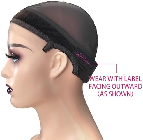 Labhairs Wig Grip Cap for Women, Lace Hairline & Part, Non-Slip, Brown - Image 5