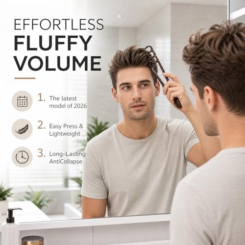 Texture Styling Comb, Wide Tooth Daily Grooming Comb (1pc-Brown) - Image 2