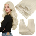 Full Shine Weft Hair Extensions Real Human Hair for Women 20 Inch 80g by FullShine