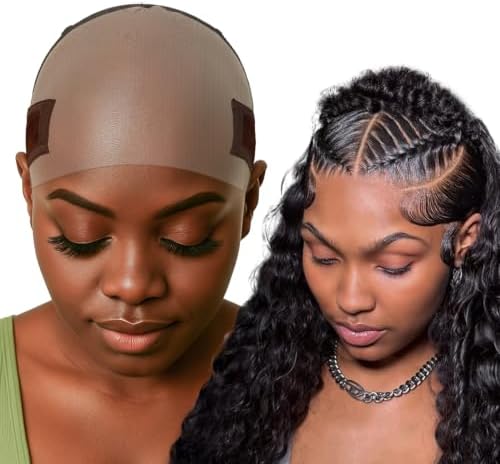 Labhairs Lace-MAX Wig Grip Cap for Women, Non-Slip for Glueless Wigs, Brown by LabHairs