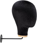 Mannequin Head Wall Mount Wig Stand, Wall Mounted Canvas Mannequin Head Stand for Wigs, Wall Mount Chrome Wig Head Stand Stylish Mannequin Head Stand Durable Wig Holder for Hats by Unknown