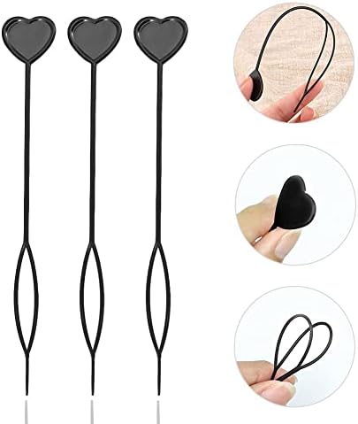 MagiDeal Quick Beader for Loading Beads/Automatic Hair Beader (6 Pack, Black) - Image 3