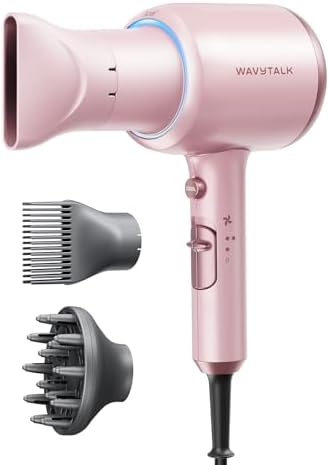 Wavytalk Blown Away Ionic Hair Dryer with Diffuser for Curly Hair by wavytalk-HairTalks
