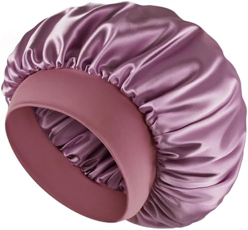 VarCozy Satin Bonnet for Sleeping, Double Layer Hair Bonnets for Women by VarCozy