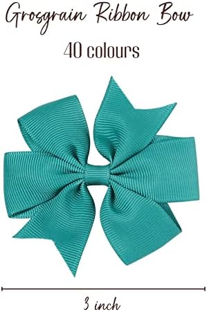 Choicbaby 80pcs 3" Hair Bows for Girls Toddler Hair Accessories - Image 2