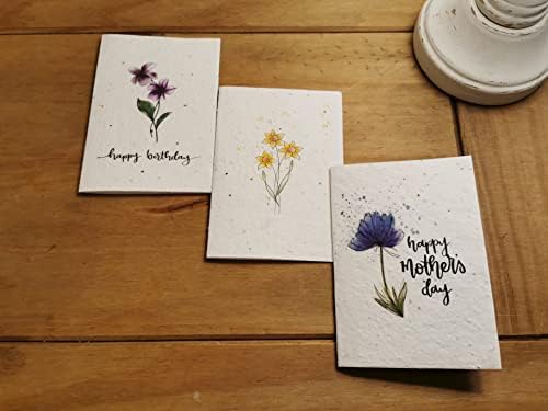 10 x A5 Plantable Seed Paper/Card - Print at Home Craft Paper with Wildflower Seed Mix… - Image 6