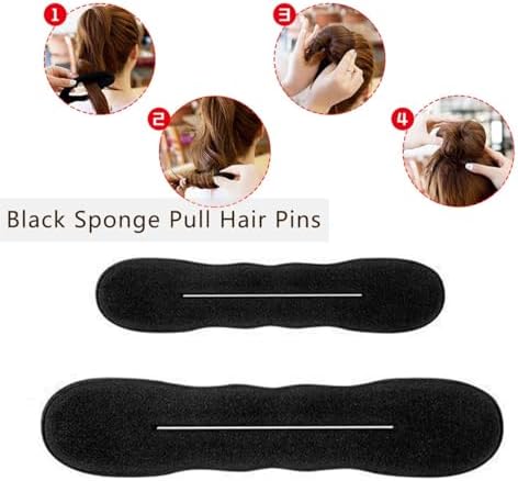 28Pcs DIY Hair Braiding and Modelling Tool Kit - Hair Design Styling Tools, Hair Braiding Tool Kit with Hair Modelling Accessories for Simple and Fast Spiral Braids for Women - Image 7