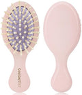 Small Bamboo Hair Brush for Women,Kids,Mini Scalp Massager for Travel by Combetter