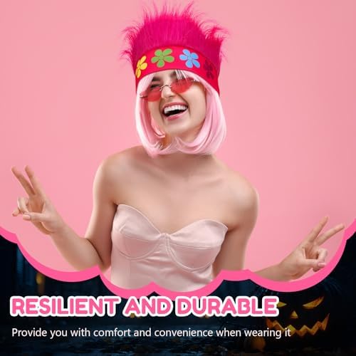 Crazy Wig Hairy Headband Hat - Image 4